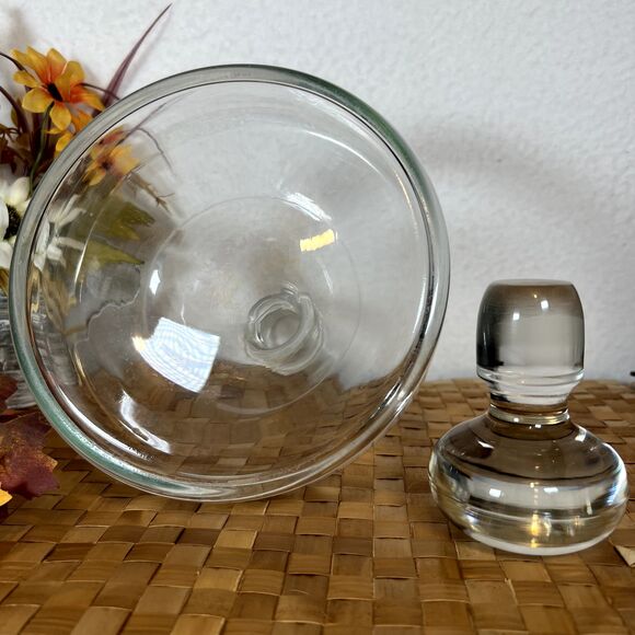 Vintage 70's HOLMEGAARD Glass CARAFE DECANTER Danish Modern Handblown Glass - Picture 7 of 10